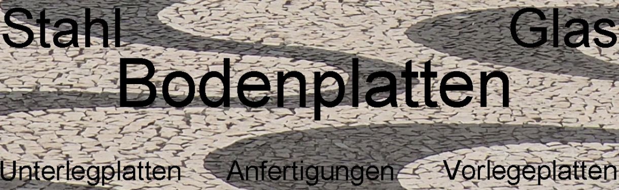 Zubehör Bodenplatten