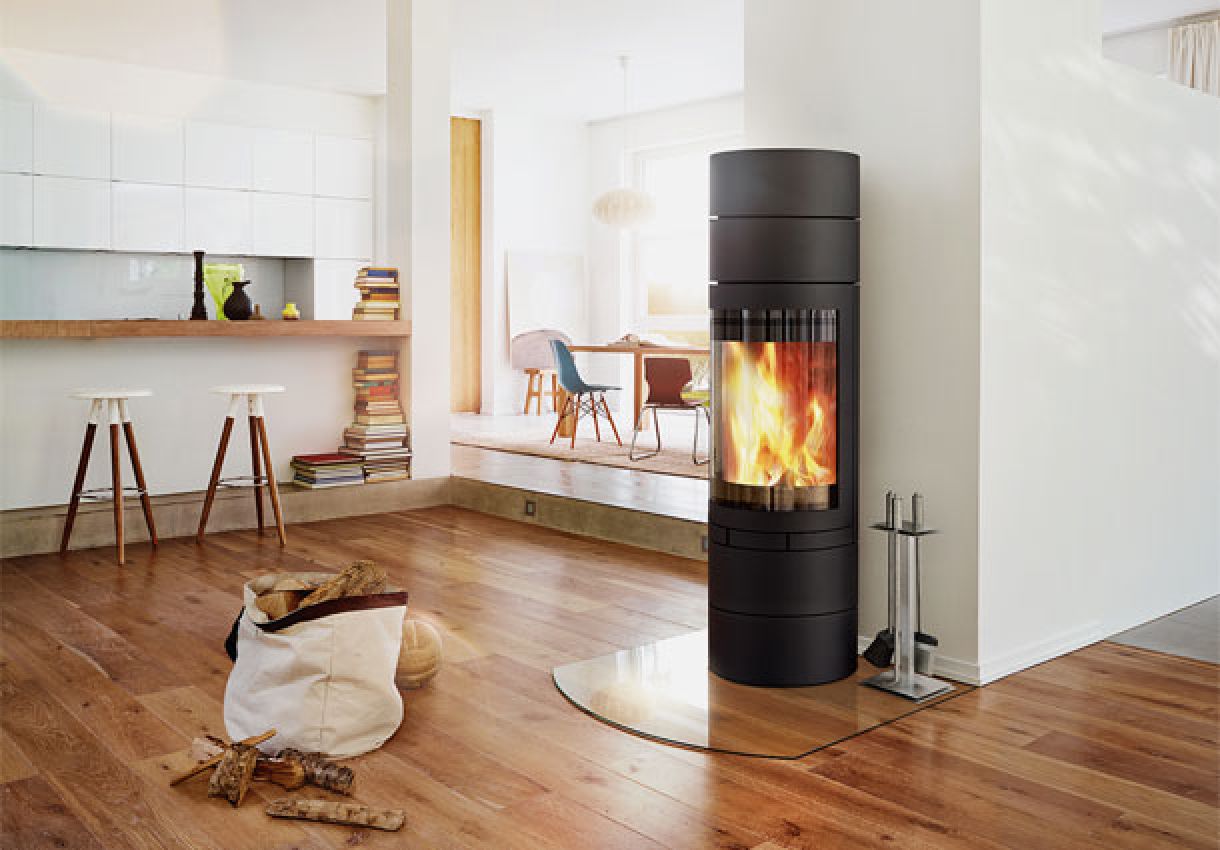 Skantherm Elements rund 2.0 mit 2 Boxen oben und unten